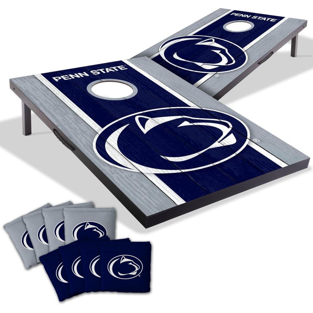 image:imageYouTheFan NCAA 2 x 3 Portable Cornhole Game with Logo BagsPenn State Nittany Lions
