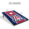 YouTheFan NCAA 2′ x 3′ Portable Cornhole Game with Logo Bags(Arizona Wildcats)