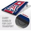 YouTheFan NCAA 2′ x 3′ Portable Cornhole Game with Logo Bags(Arizona Wildcats)