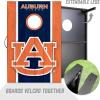 YouTheFan NCAA 2′ x 3′ Portable Cornhole Game with Logo Bags(Auburn Tigers)