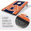 YouTheFan NCAA 2′ x 3′ Portable Cornhole Game with Logo Bags(Auburn Tigers)
