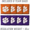 YouTheFan NCAA 2′ x 3′ Portable Cornhole Game with Logo Bags(Clemson Tigers)