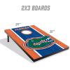 YouTheFan NCAA 2′ x 3′ Portable Cornhole Game with Logo Bags(Florida Gators)