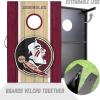 YouTheFan NCAA 2′ x 3′ Portable Cornhole Game with Logo Bags(Florida State Seminoles)
