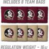 YouTheFan NCAA 2′ x 3′ Portable Cornhole Game with Logo Bags(Florida State Seminoles)
