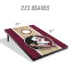 YouTheFan NCAA 2′ x 3′ Portable Cornhole Game with Logo Bags(Florida State Seminoles)