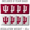 YouTheFan NCAA 2′ x 3′ Portable Cornhole Game with Logo Bags(Indiana Hoosiers)