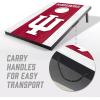 YouTheFan NCAA 2′ x 3′ Portable Cornhole Game with Logo Bags(Indiana Hoosiers)