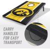 YouTheFan NCAA 2′ x 3′ Portable Cornhole Game with Logo Bags(Iowa Hawkeyes)