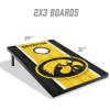 YouTheFan NCAA 2′ x 3′ Portable Cornhole Game with Logo Bags(Iowa Hawkeyes)