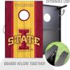 YouTheFan NCAA 2′ x 3′ Portable Cornhole Game with Logo Bags(Iowa State Cyclones)