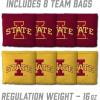 YouTheFan NCAA 2′ x 3′ Portable Cornhole Game with Logo Bags(Iowa State Cyclones)