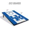 YouTheFan NCAA 2′ x 3′ Portable Cornhole Game with Logo Bags(Kentucky Wildcats)
