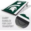 YouTheFan NCAA 2′ x 3′ Portable Cornhole Game with Logo Bags(Michigan State Spartans)
