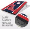 YouTheFan NCAA 2′ x 3′ Portable Cornhole Game with Logo Bags(Mississippi Rebels)