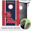 YouTheFan NCAA 2′ x 3′ Portable Cornhole Game with Logo Bags(Mississippi Rebels)