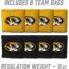 YouTheFan NCAA 2′ x 3′ Portable Cornhole Game with Logo Bags(Missouri Tigers)