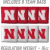 YouTheFan NCAA 2′ x 3′ Portable Cornhole Game with Logo Bags(Nebraska Cornhuskers)