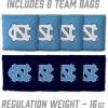 YouTheFan NCAA 2′ x 3′ Portable Cornhole Game with Logo Bags(North Carolina Tar Heels)