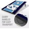 YouTheFan NCAA 2′ x 3′ Portable Cornhole Game with Logo Bags(North Carolina Tar Heels)