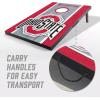 YouTheFan NCAA 2′ x 3′ Portable Cornhole Game with Logo Bags(Ohio State Buckeyes)
