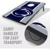 YouTheFan NCAA 2′ x 3′ Portable Cornhole Game with Logo Bags(Penn State Nittany Lions)
