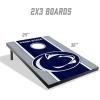 YouTheFan NCAA 2′ x 3′ Portable Cornhole Game with Logo Bags(Penn State Nittany Lions)