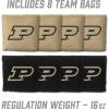 YouTheFan NCAA 2′ x 3′ Portable Cornhole Game with Logo Bags(Purdue Boilermakers)