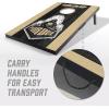 YouTheFan NCAA 2′ x 3′ Portable Cornhole Game with Logo Bags(Purdue Boilermakers)