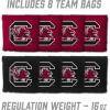 YouTheFan NCAA 2′ x 3′ Portable Cornhole Game with Logo Bags(South Carolina Gamecocks)