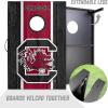 YouTheFan NCAA 2′ x 3′ Portable Cornhole Game with Logo Bags(South Carolina Gamecocks)