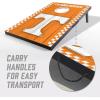 YouTheFan NCAA 2′ x 3′ Portable Cornhole Game with Logo Bags(Tennessee Volunteers)