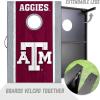 YouTheFan NCAA 2′ x 3′ Portable Cornhole Game with Logo Bags(Texas A&M Aggies)