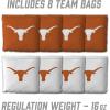 YouTheFan NCAA 2′ x 3′ Portable Cornhole Game with Logo Bags(Texas Longhorns)