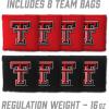 YouTheFan NCAA 2′ x 3′ Portable Cornhole Game with Logo Bags(Texas Tech Red Raiders)