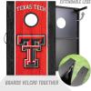 YouTheFan NCAA 2′ x 3′ Portable Cornhole Game with Logo Bags(Texas Tech Red Raiders)