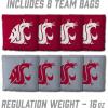 YouTheFan NCAA 2′ x 3′ Portable Cornhole Game with Logo Bags(Washington State Cougars)