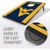 YouTheFan NCAA 2′ x 3′ Portable Cornhole Game with Logo Bags(West Virginia Mountaineers)