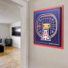 YouTheFan Officially-licensed NCAA Stadium Series 3D Wall Art – multi-layer team stadium replica, detailed sports fan gift, indoor decor(Arizona Wildcats)