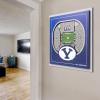 YouTheFan Officially-licensed NCAA Stadium Series 3D Wall Art – multi-layer team stadium replica, detailed sports fan gift, indoor decor(BYU Cougars)