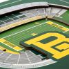 YouTheFan Officially-licensed NCAA Stadium Series 3D Wall Art – multi-layer team stadium replica, detailed sports fan gift, indoor decor(Baylor Bears)