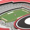 YouTheFan Officially-licensed NCAA Stadium Series 3D Wall Art – multi-layer team stadium replica, detailed sports fan gift, indoor decor(Georgia Bulldogs)