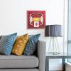 YouTheFan Officially-licensed NCAA Stadium Series 3D Wall Art – multi-layer team stadium replica, detailed sports fan gift, indoor decor(Indiana Hoosiers)