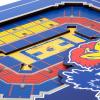 YouTheFan Officially-licensed NCAA Stadium Series 3D Wall Art – multi-layer team stadium replica, detailed sports fan gift, indoor decor(Kansas Jayhawks)