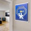 YouTheFan Officially-licensed NCAA Stadium Series 3D Wall Art – multi-layer team stadium replica, detailed sports fan gift, indoor decor(Kentucky Wildcats)