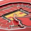 YouTheFan Officially-licensed NCAA Stadium Series 3D Wall Art – multi-layer team stadium replica, detailed sports fan gift, indoor decor(Louisville Cardinals)