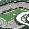YouTheFan Officially-licensed NCAA Stadium Series 3D Wall Art – multi-layer team stadium replica, detailed sports fan gift, indoor decor(Michigan State Spartans)