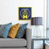 YouTheFan Officially-licensed NCAA Stadium Series 3D Wall Art – multi-layer team stadium replica, detailed sports fan gift, indoor decor(Michigan Wolverines)