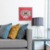 YouTheFan Officially-licensed NCAA Stadium Series 3D Wall Art – multi-layer team stadium replica, detailed sports fan gift, indoor decor(Ohio State Buckeyes)