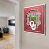 YouTheFan Officially-licensed NCAA Stadium Series 3D Wall Art – multi-layer team stadium replica, detailed sports fan gift, indoor decor(Oklahoma Sooners)